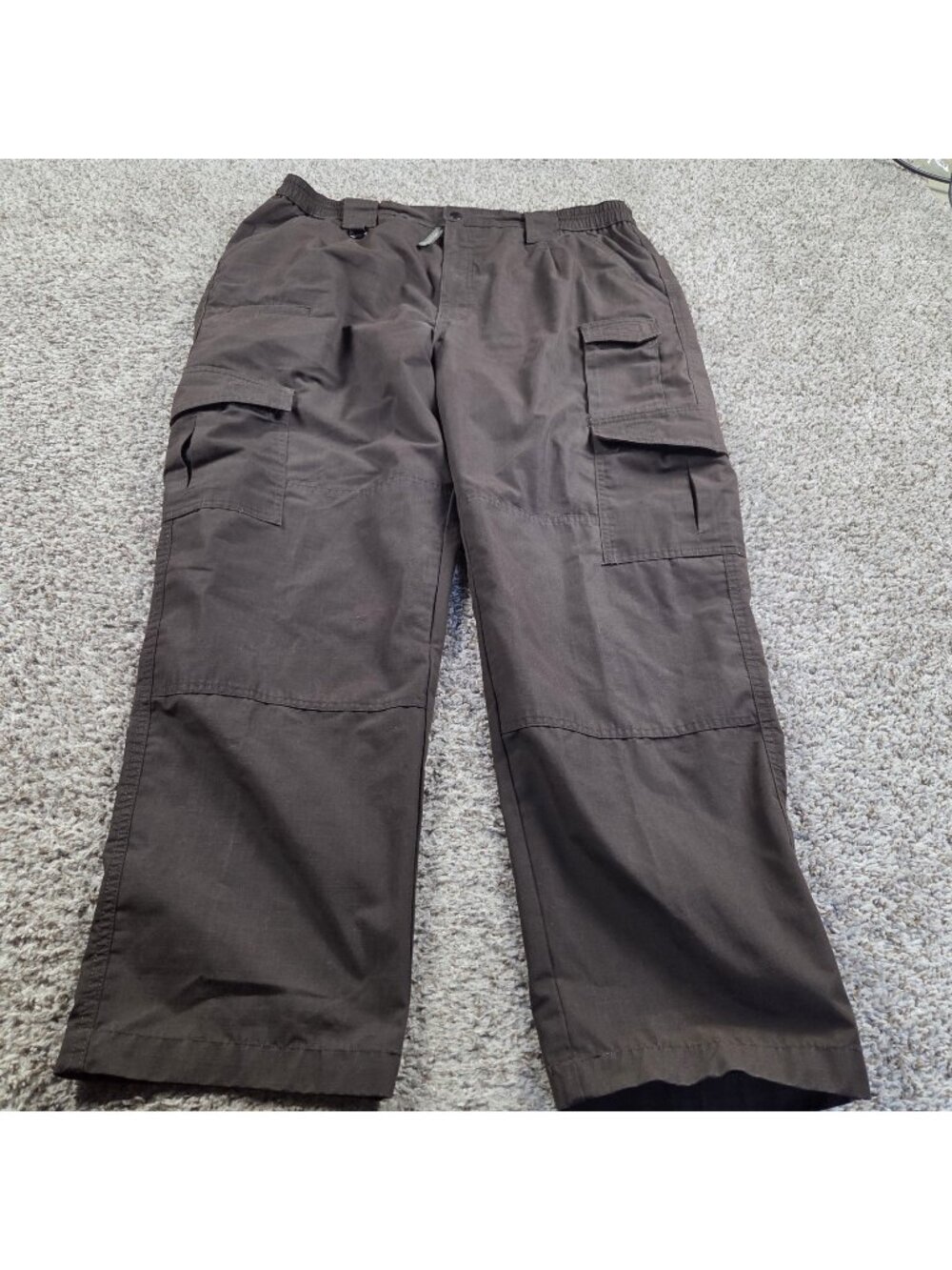 Propper Pants Mens 42x32 Brown Cargo Pockets Outdoor Stretch